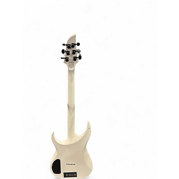 Used Schecter Guitar Research km-6 mk-III Alpine White Solid Body Electric Guitar