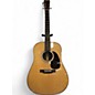 Used Martin HD28E Fishman Aura VT Enhance Standard Dreadnought Natural Acoustic Electric Guitar thumbnail