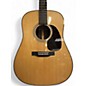 Used Martin HD28E Fishman Aura VT Enhance Standard Dreadnought Natural Acoustic Electric Guitar