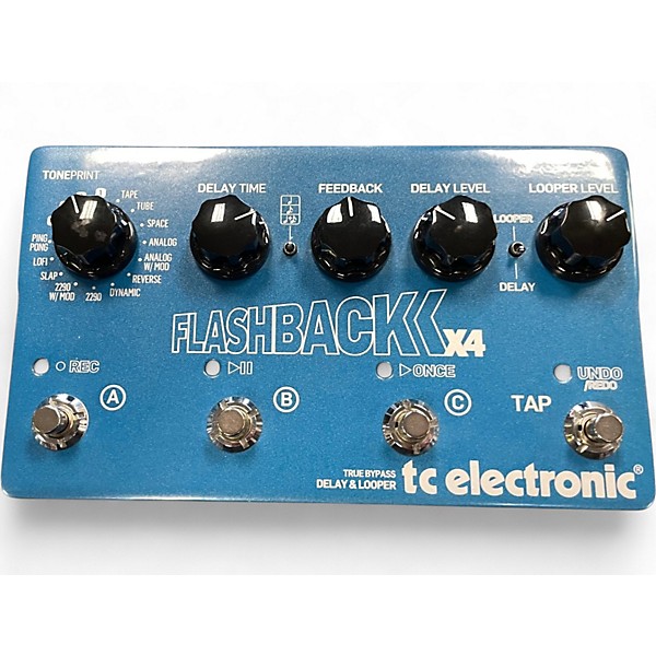 Used TC Electronic FLASHBACK X4 Effect Pedal