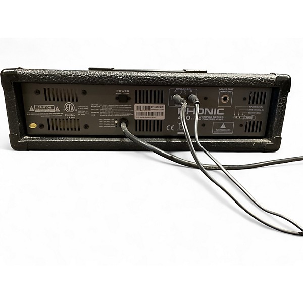 Used Phonic 410 POWERPOD SERIES 100W Powered Mixer