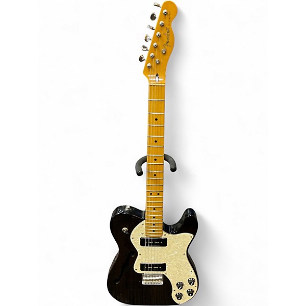 Used Fender Modern Player Thinline Telecaster Deluxe Brown Hollow Body Electric Guitar