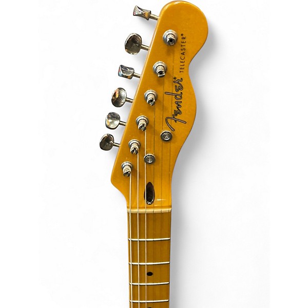 Used Fender Modern Player Thinline Telecaster Deluxe Brown Hollow Body Electric Guitar