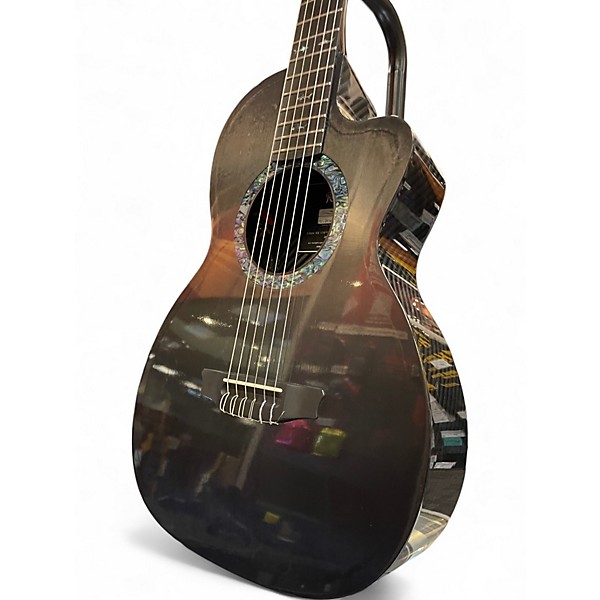 Used RainSong COPA9000NS Carbon Fiber Black Classical Acoustic Electric Guitar