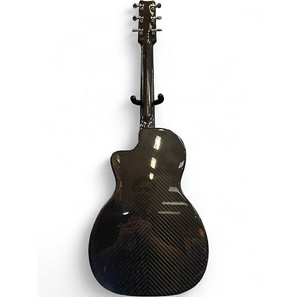 Used RainSong COPA9000NS Carbon Fiber Black Classical Acoustic Electric Guitar