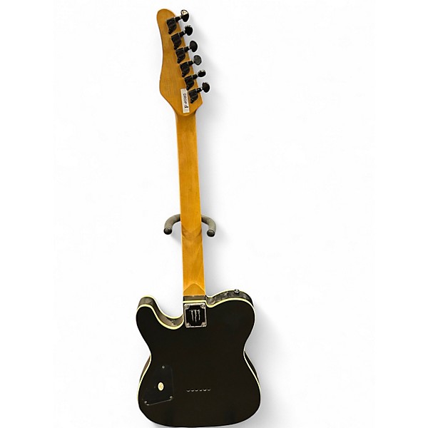Used Schecter Guitar Research Diamond Series PT MONSTER BURST Black Solid Body Electric Guitar