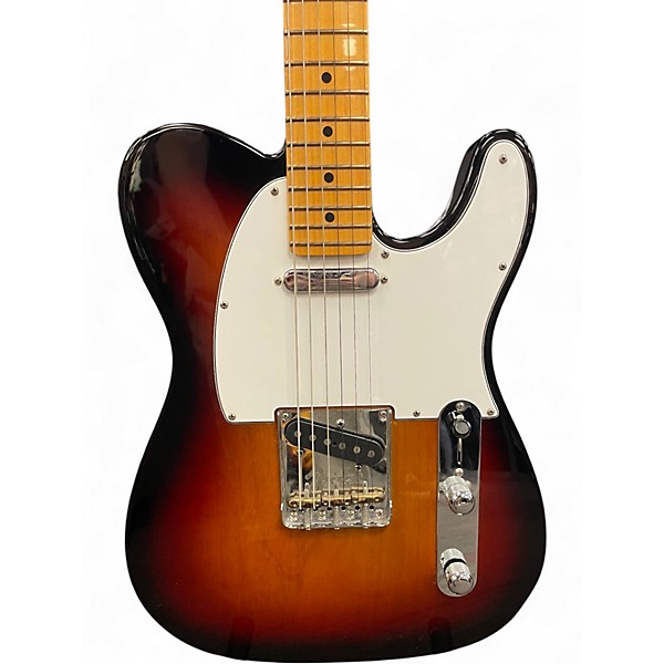 Used Fender American Professional II Telecaster 3 Color Sunburst Solid Body Electric Guitar