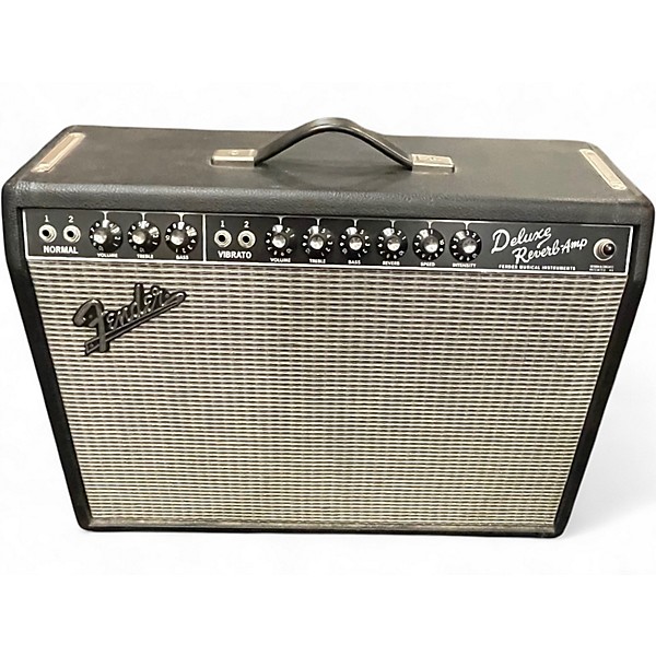 Used Fender Deluxe Reverb 22W 1x12 Tube Guitar Combo Amp