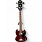 Used Epiphone EB0 Cherry Electric Bass Guitar thumbnail