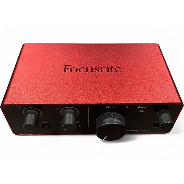 Used Focusrite Scarlett Solo Audio Interface