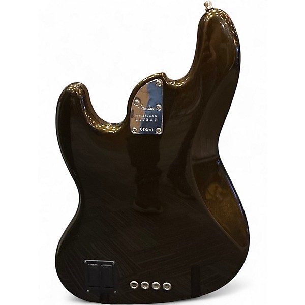 Used 2024 Fender AMERICAN ULTRA II JAZZ BASS Brown Electric Bass Guitar