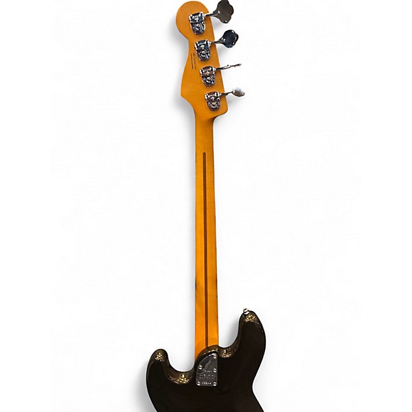 Used 2024 Fender AMERICAN ULTRA II JAZZ BASS Brown Electric Bass Guitar