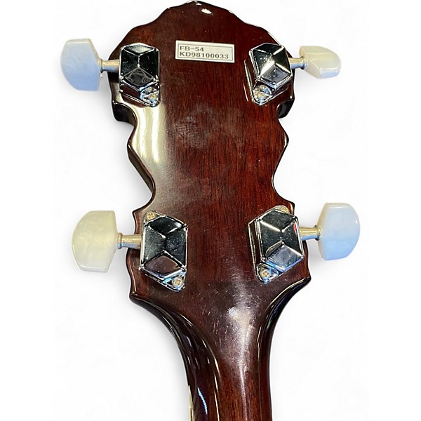 Used Fender FB54 5 String Brown Banjo