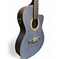Used Ibanez ga5fmtceob Blue Burst Classical Acoustic Electric Guitar