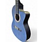 Used Ibanez ga5fmtceob Blue Burst Classical Acoustic Electric Guitar