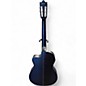 Used Ibanez ga5fmtceob Blue Burst Classical Acoustic Electric Guitar