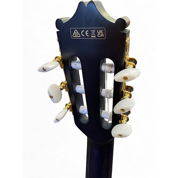 Used Ibanez ga5fmtceob Blue Burst Classical Acoustic Electric Guitar