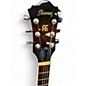 Used Ibanez AEF18E Left Handed 2 Tone Sunburst Acoustic Electric Guitar