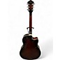 Used Ibanez AEF18E Left Handed 2 Tone Sunburst Acoustic Electric Guitar
