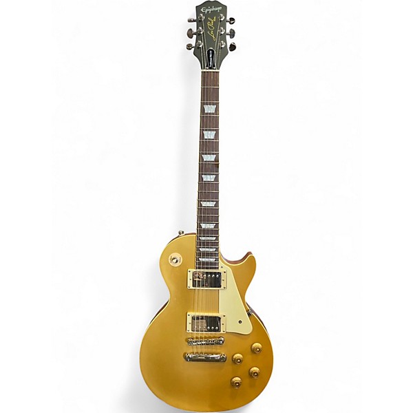 Used Epiphone TRADITIONAL IV Gold Top Solid Body Electric Guitar