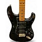 Used Squier CLASSIC VIBE 1970S STRATOCASTER HSS Black Solid Body Electric Guitar
