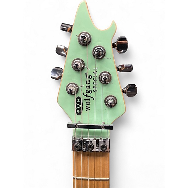 Used EVH Wolfgang Special Surf Green Solid Body Electric Guitar
