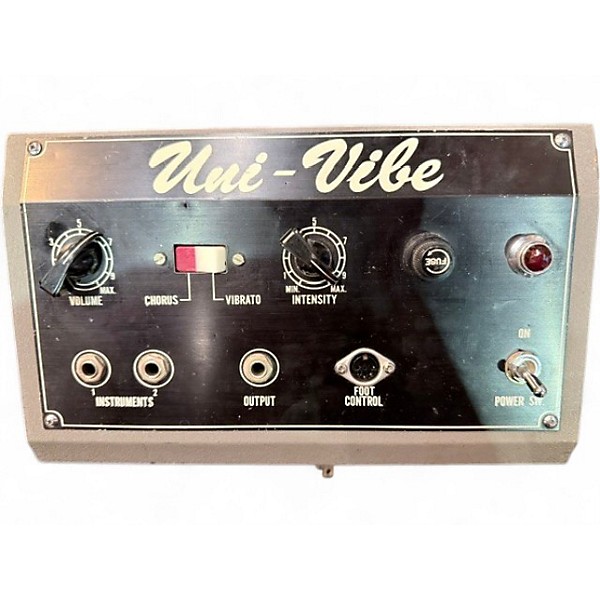 Vintage 1960s Shin-ei UNIVIBE W/EXPRESSION PEDAL Effect Pedal