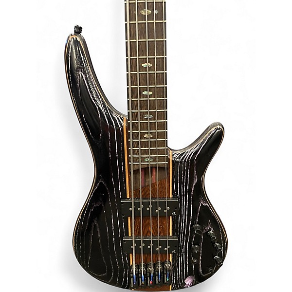 Used Ibanez SR1305 Purple Electric Bass Guitar