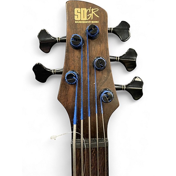 Used Ibanez SR1305 Purple Electric Bass Guitar