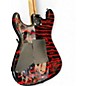 Used 2020s Charvel Warren DeMartini Pro-Mod Blood and Skull Custom Graphic Solid Body Electric Guitar