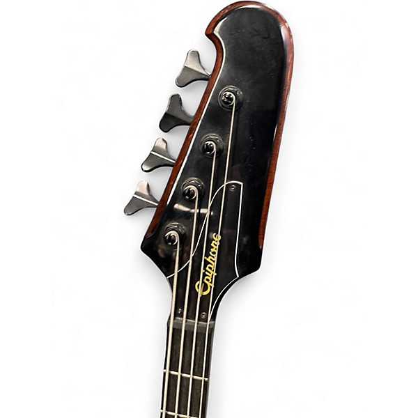 Used Epiphone Thunderbird IV Vintage Sunburst Electric Bass Guitar
