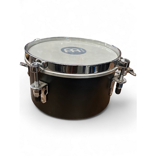 Used MEINL 8in Snare Timbal Black Drum