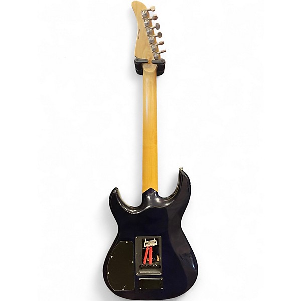 Used Fernandes Retrorocket Elite Trans Blue Solid Body Electric Guitar