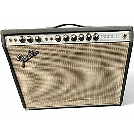 Vintage 1974 Fender 1974 DELUXE REVERB SILVERFACE Tube Guitar Combo Amp