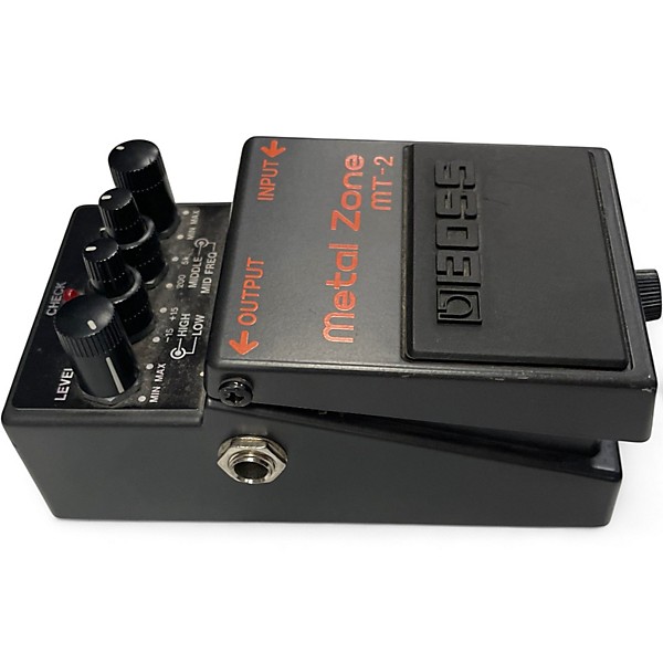 Used BOSS MT2 Metal Zone Distortion Effect Pedal