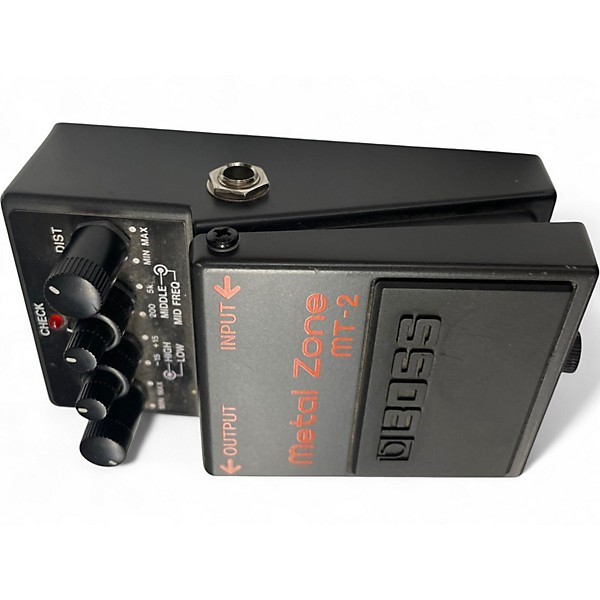 Used BOSS MT2 Metal Zone Distortion Effect Pedal