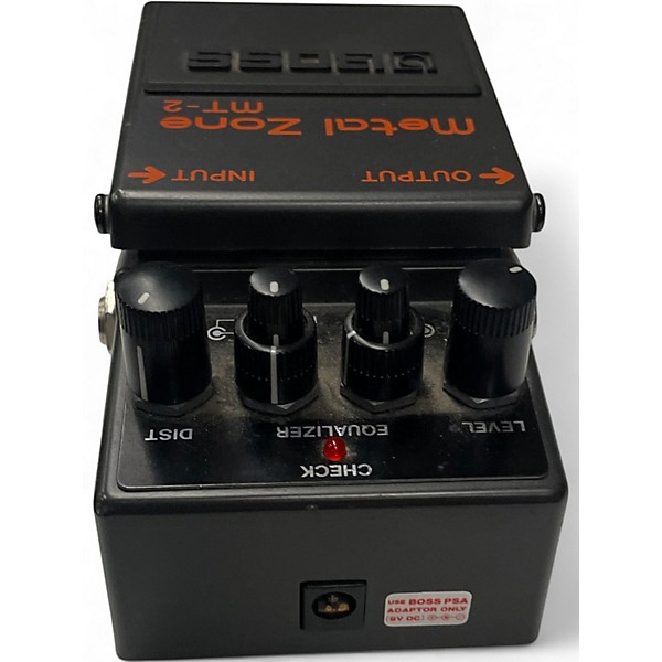 Used BOSS MT2 Metal Zone Distortion Effect Pedal