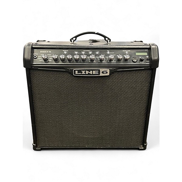 Used Line 6 Spider IV 75W 1x12 Guitar Combo Amp