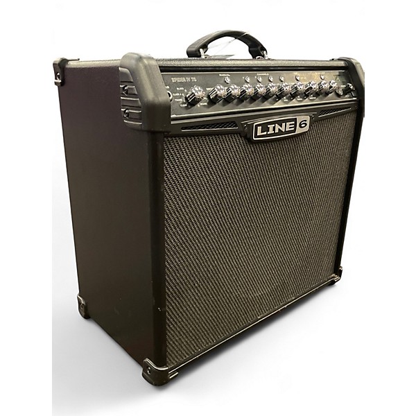 Used Line 6 Spider IV 75W 1x12 Guitar Combo Amp