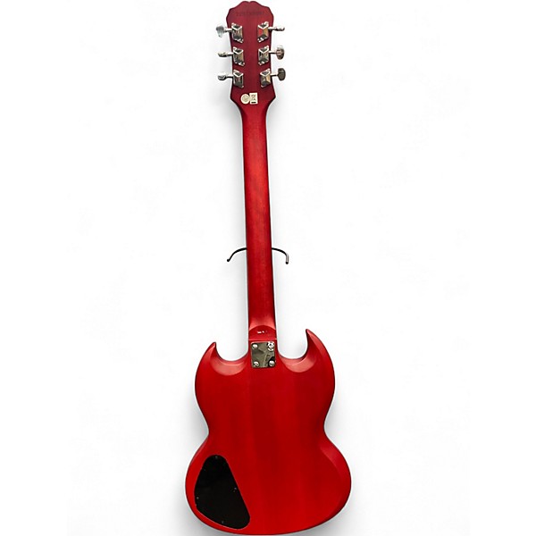 Used Epiphone SG Flat Red Solid Body Electric Guitar