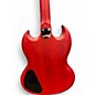 Used Epiphone SG Flat Red Solid Body Electric Guitar