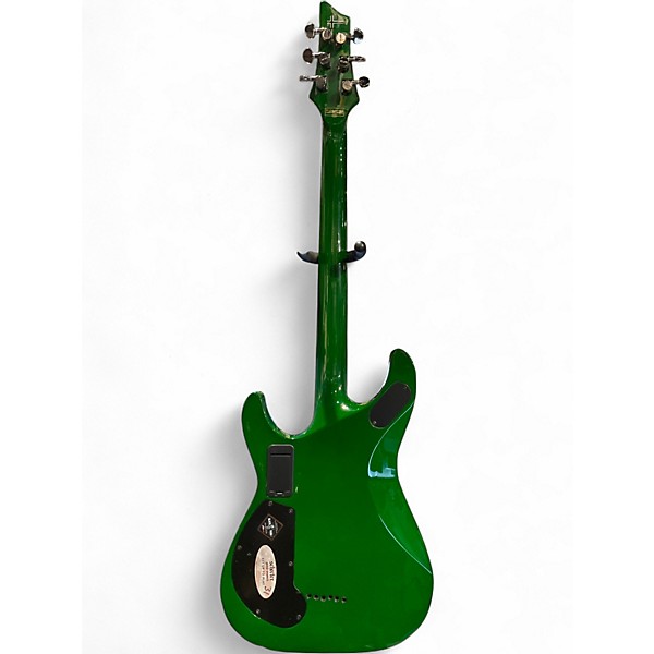 Used Schecter Guitar Research Schecter Kenny Hickey Signature C-1 EX S Sustainiac Green Solid Body Electric Guitar