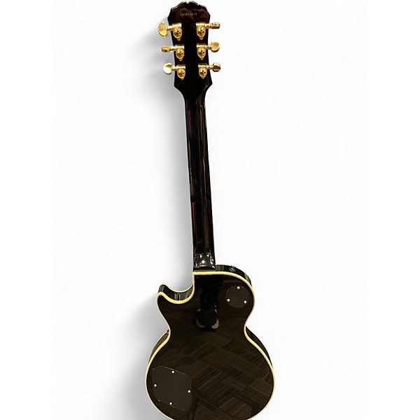 Used Epiphone LES PAULCUSTOM Black Solid Body Electric Guitar