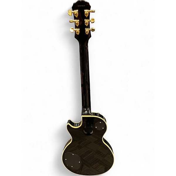 Used Epiphone LES PAULCUSTOM Black Solid Body Electric Guitar