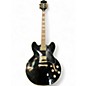 Used Epiphone Sheraton Ebony Hollow Body Electric Guitar thumbnail
