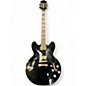 Used Epiphone Sheraton Ebony Hollow Body Electric Guitar