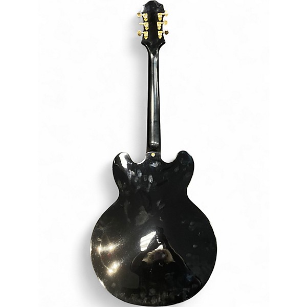 Used Epiphone Sheraton Ebony Hollow Body Electric Guitar