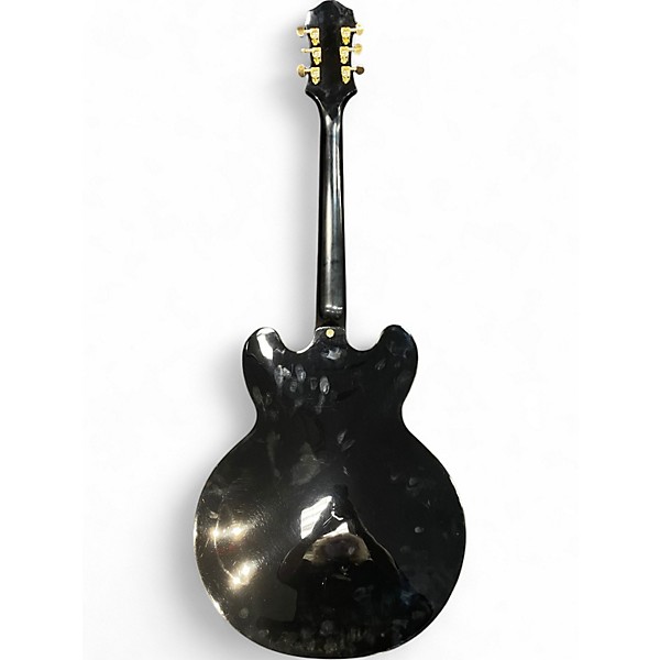 Used Epiphone Sheraton Ebony Hollow Body Electric Guitar
