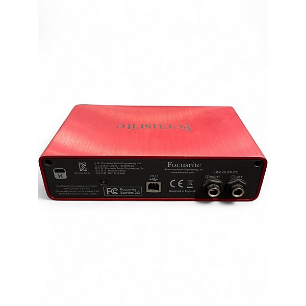 Used Focusrite Scarlett 2i2 Audio Interface