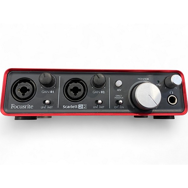 Used Focusrite Scarlett 2i2 Audio Interface